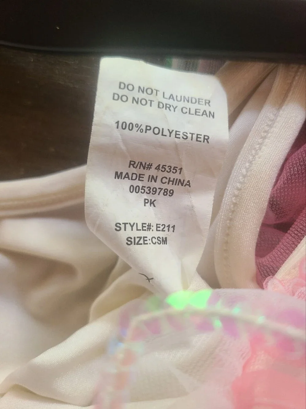 3pc Dance Costume & Dress Up Lot: Pink Tutu, Purple Lyrical & Zebra Set